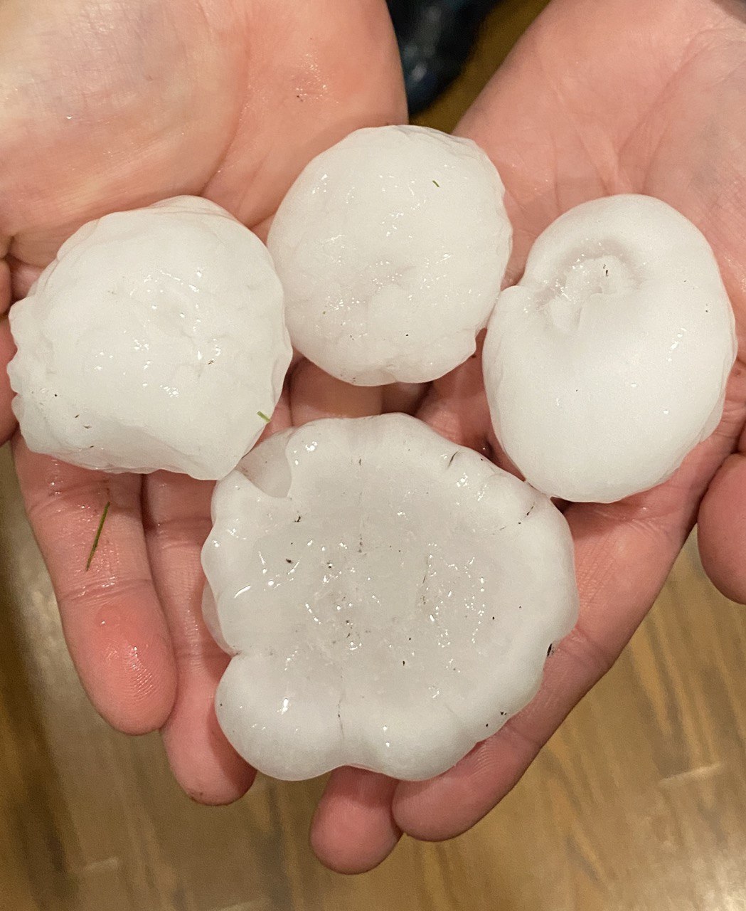 Large hail South Dakota